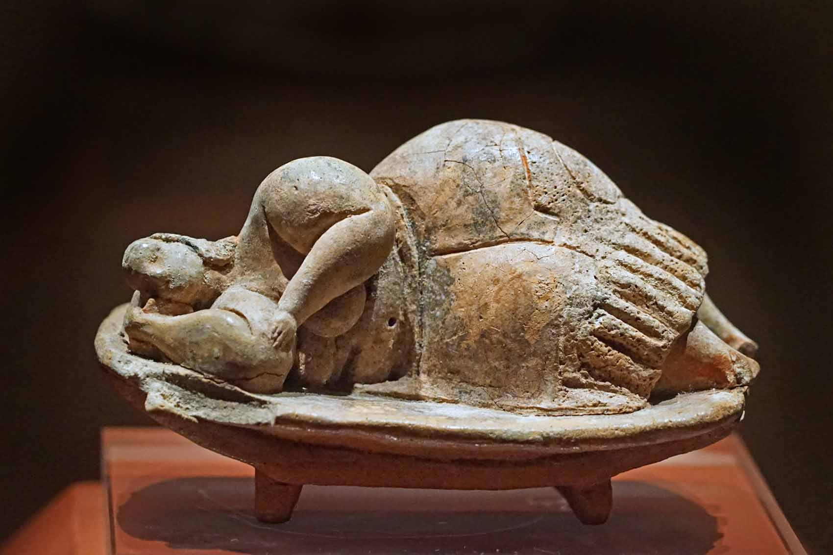 La Dame endormie (Musée national d'archéologie, La Valette, Malte). ©Jean-Pierre Dalbera/Flickr