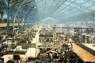 Galerie des machines, Exposition universelle internationale de 1889, Paris