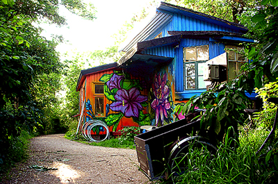 The bucolic side of Christiania ©Arnaud DG / Flickr
