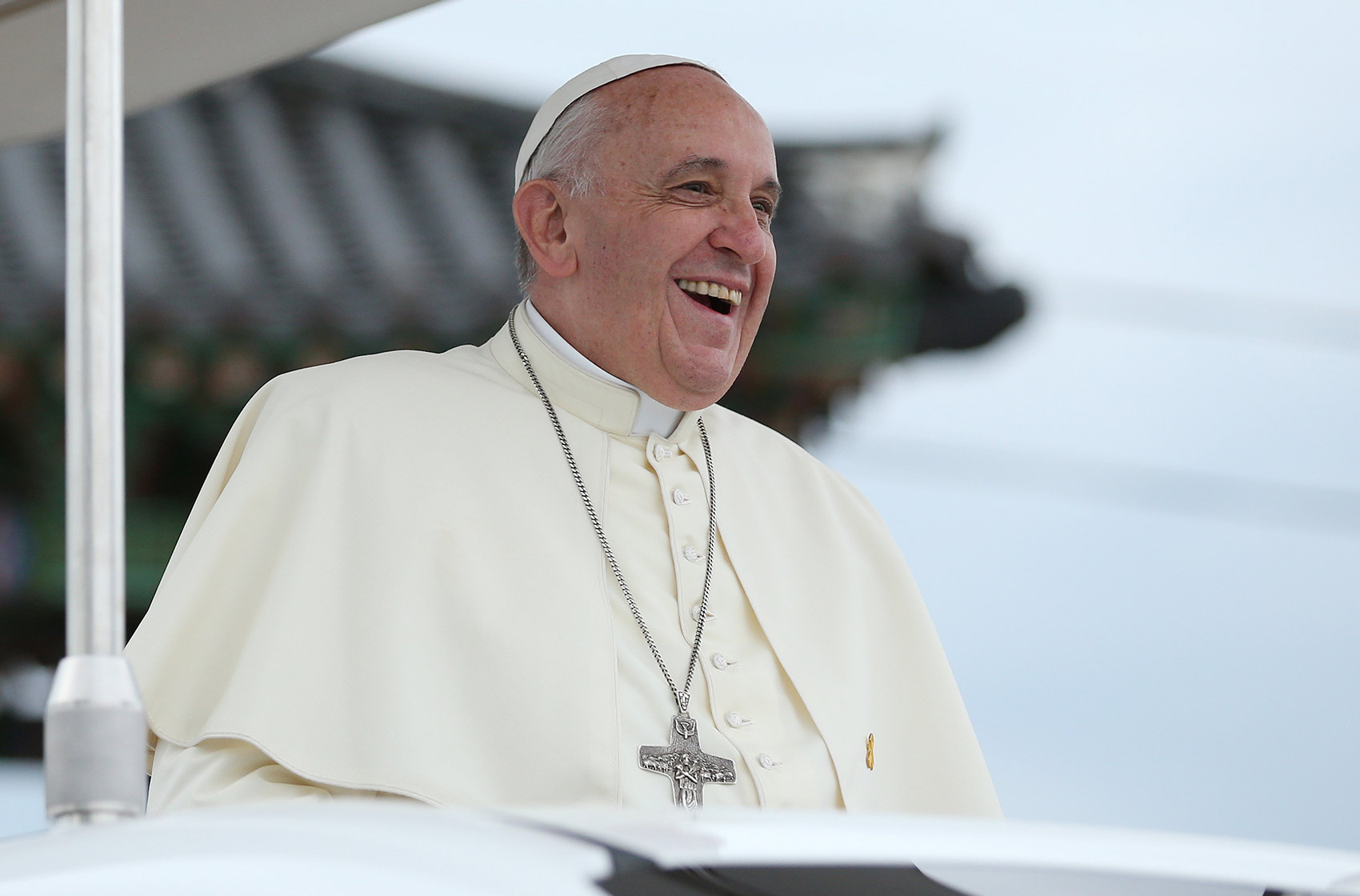 Le pape François lors de sa visite en Corée du Sud en 2014. Crédits : Jeon Han, République de Corée (CC BY-SA 2.0) 