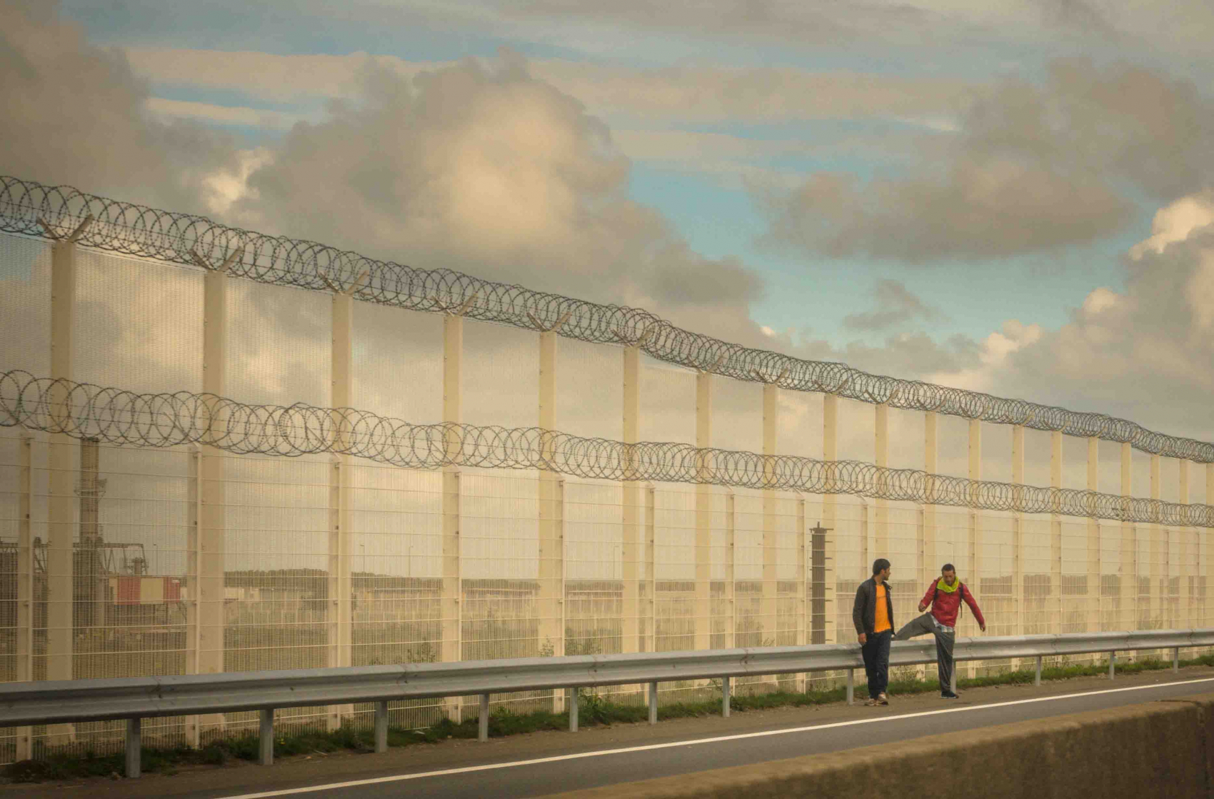 Des migrants à Calais, en attente d’un passage pour l’Angleterre, septembre 2015. Alicia Garcia/iStock