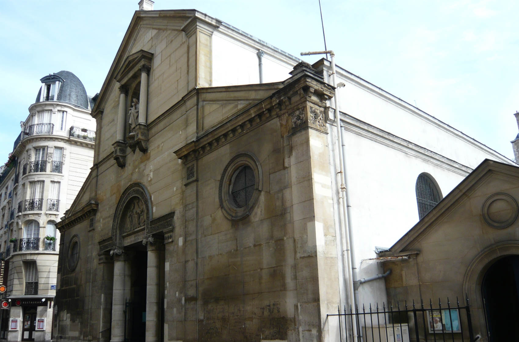 L'Église Notre-Dame de Grâce de Passy, dans le 16e arrondissement de Paris. CC/Oderik
