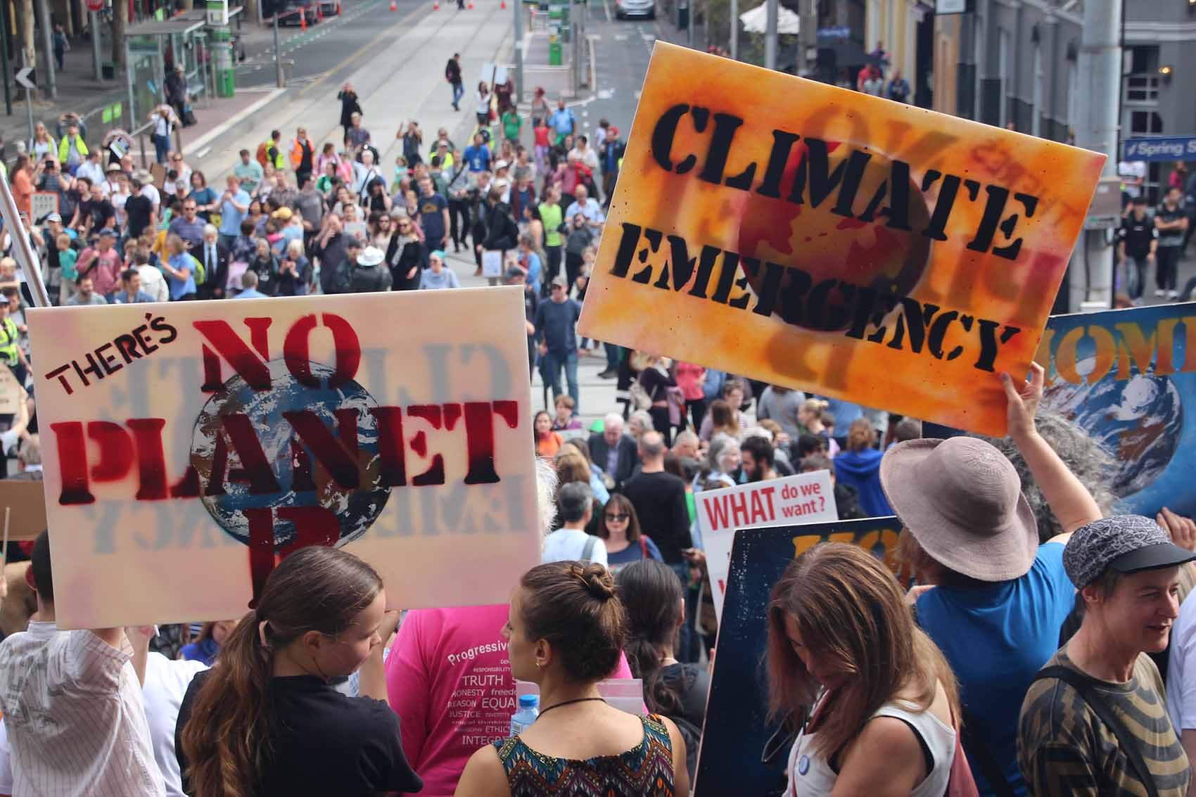 Marche pour le climat à Melbourne, 22 avril 2017. © John Englart. 