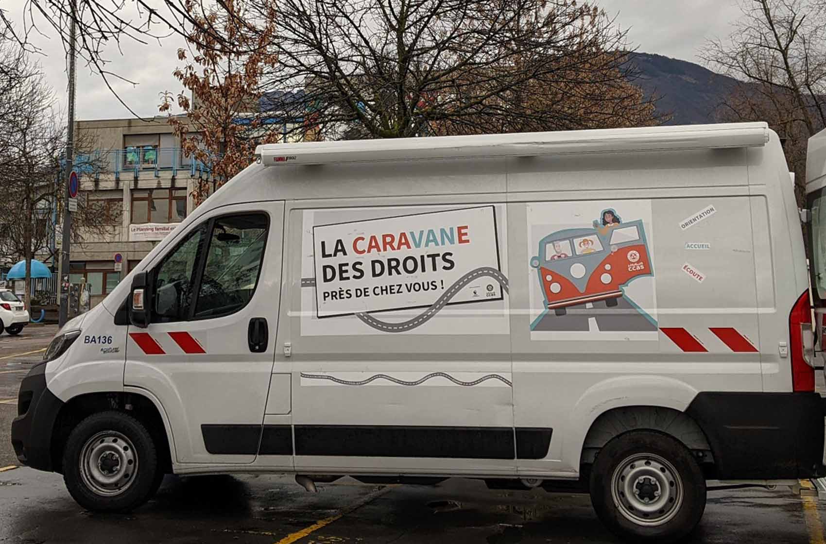 © Caravane des droits, Grenoble