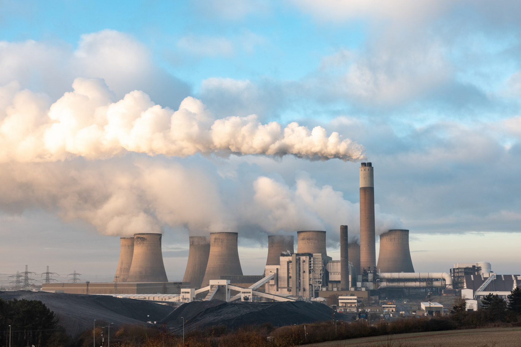 Centrale à charbon, Royaume-Uni. © william87/iStock