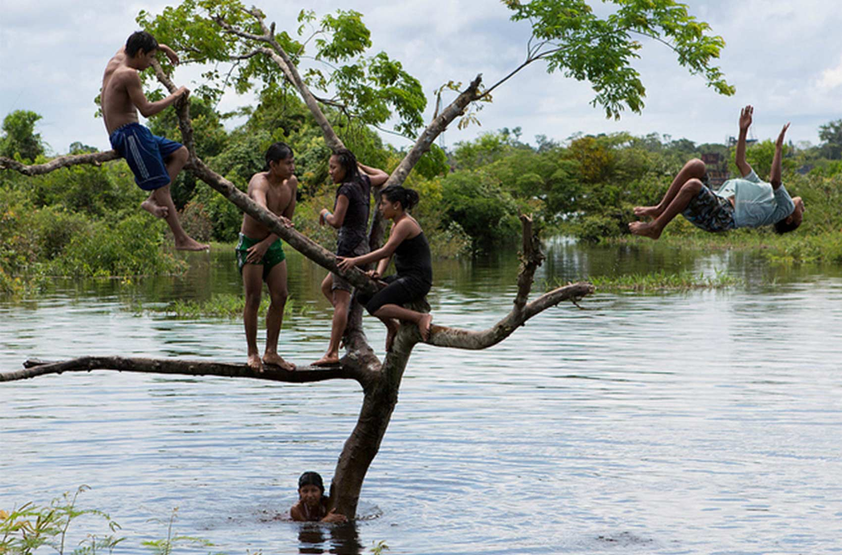 Sur le fleuve Amazone, 2013 ©André Thiel