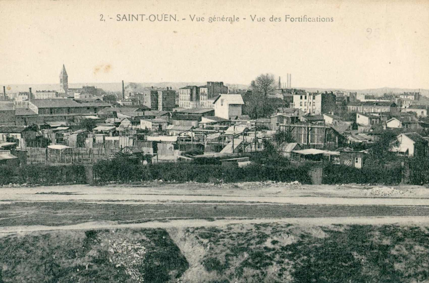 Abeille 2 - St Ouen - Vue générale - Vue des Fortifications