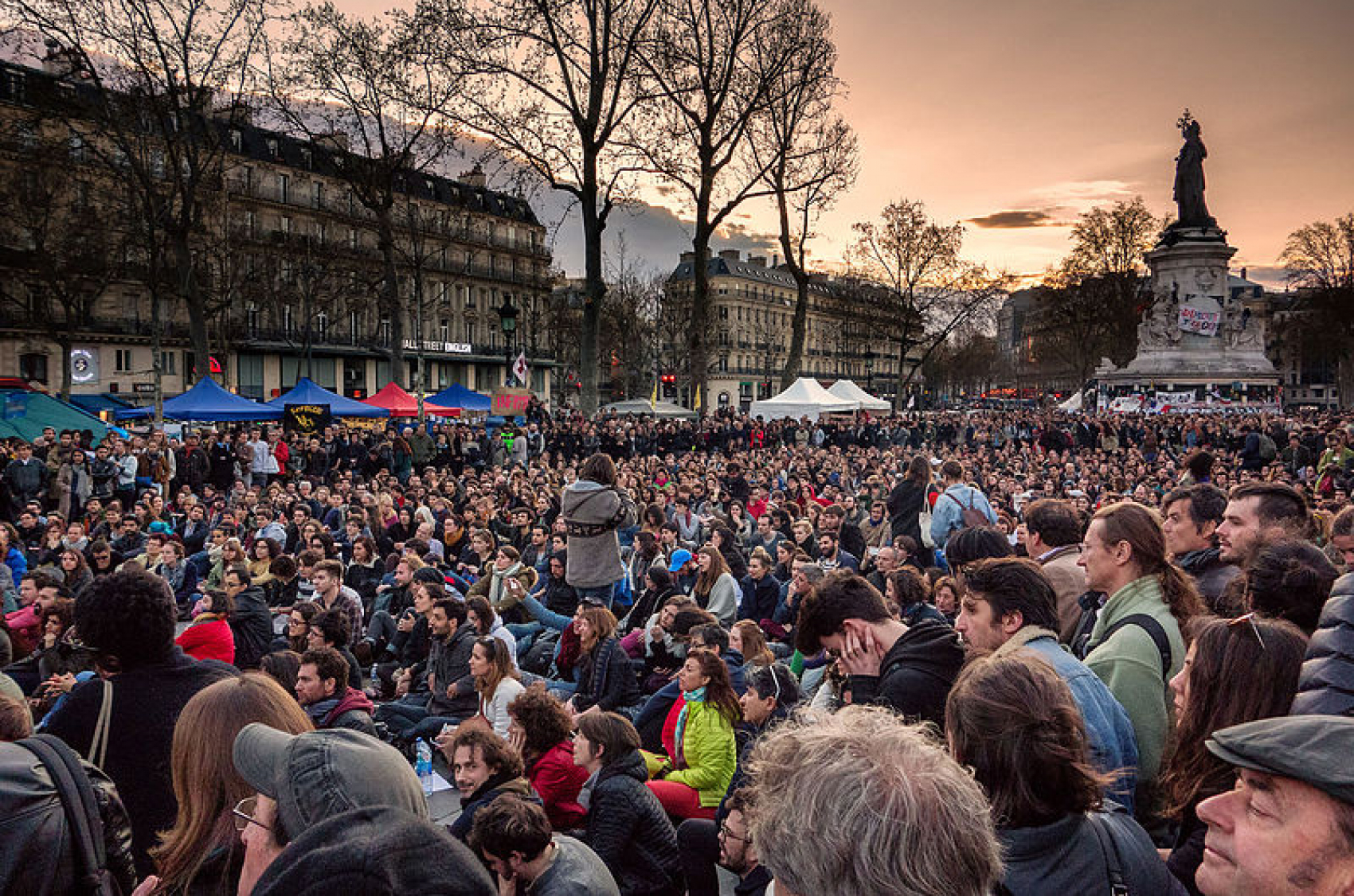 Nuit Debout Paris 41 mars ©Olivier Ortelpa 