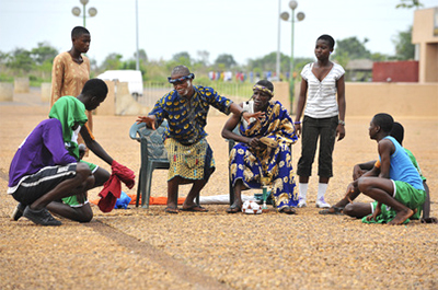 Caravane de sensibilisation aux droits de l'homme, Côte d'Ivoire, 2012 © UN Photo/Hien Macline