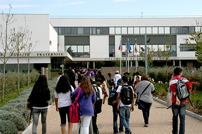 Collège Flora Tristan, Carrières-sous-Poissy © Conseil départemental des Yvelines