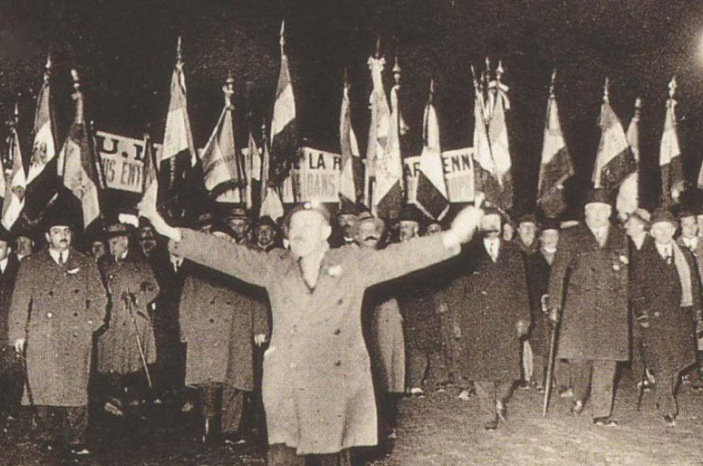 Manifestation Place de la Concorde, 6 février 1934 © Domaine public