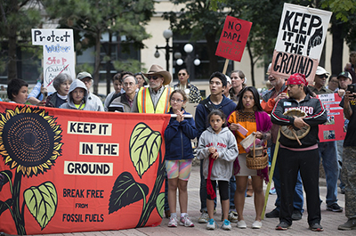 Protest against the Dakota Access Pipeline, Minneapolis, Minnesota ©Fibonacci Blue / Flickr