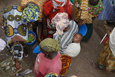 Le marché à Mopti, Mali ©Emilio Labrador
